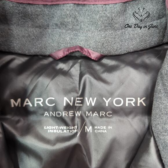 Marc New York Packable Jacket Hooded Vest Size M - Picture 2 of 5